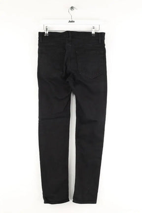 Jean slim Acne Studios Noir en Coton