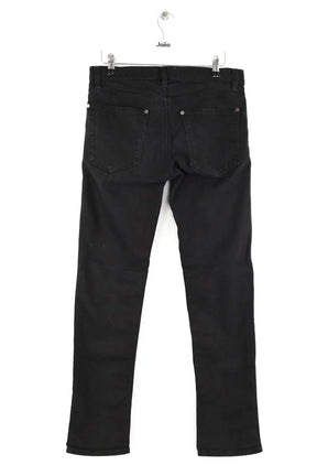 Jean slim Acne Studios Noir en Coton