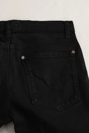 Jean slim Acne Studios Noir en Coton
