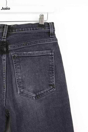 Jean slim Agolde Noir en Coton