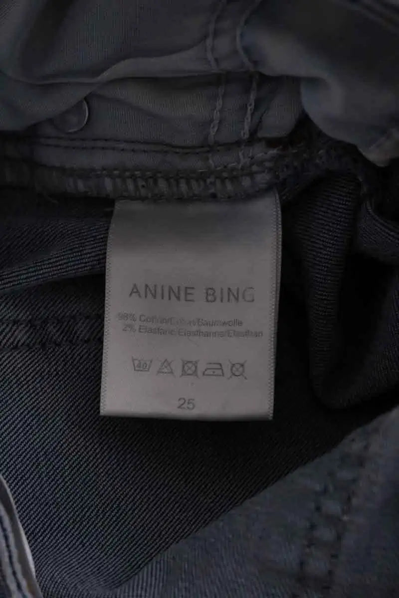 Jean slim Anine Bing Bleu en Coton