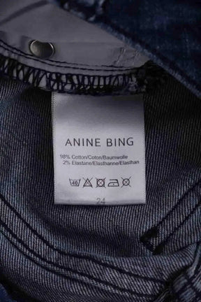 Jean slim Anine Bing Bleu en Coton
