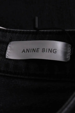 Jean slim Anine Bing Noir en Coton