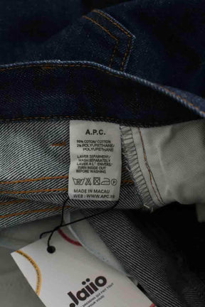 Jean slim APC Bleu en Coton
