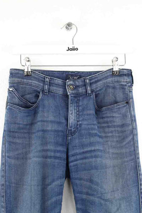 Jean slim Armani Bleu en Coton - élasthanne