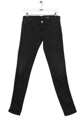 Jean slim Armani Jeans Noir en Coton, taille XS - Seconde Main