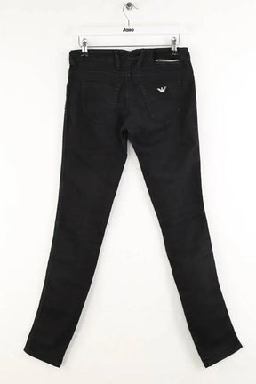 Jean slim Armani Jeans Noir en Coton