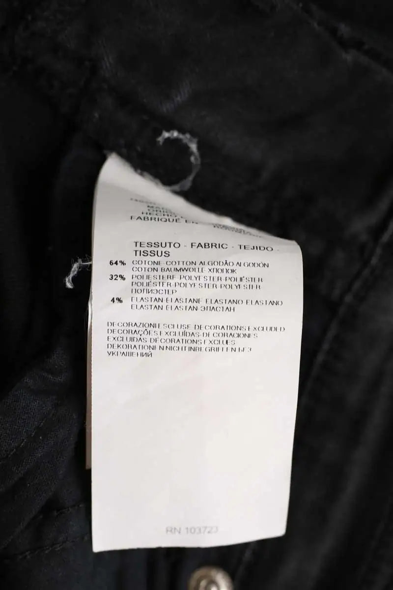 Jean slim Armani Jeans Noir en Coton