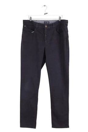 Jean slim Armani Jeans Noir en Coton, taille XXL - Seconde Main