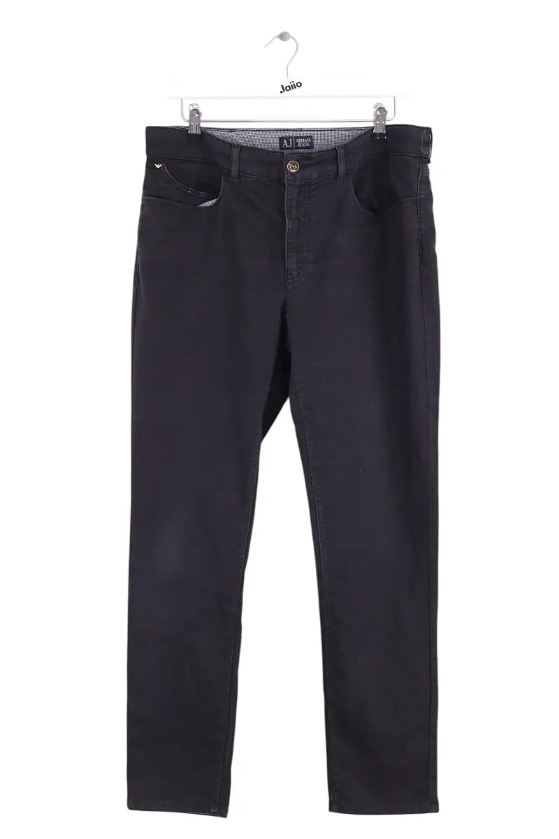 Jean slim Armani Jeans Noir en Coton, taille XXL - Seconde Main
