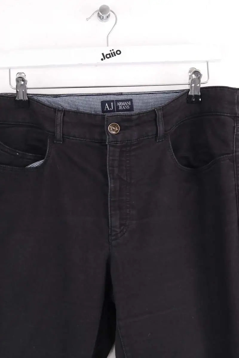 Jean slim Armani Jeans Noir en Coton