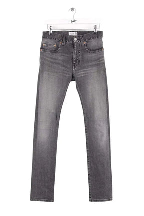 Jean slim Balenciaga Anthracite en Coton, taille XS - Seconde Main