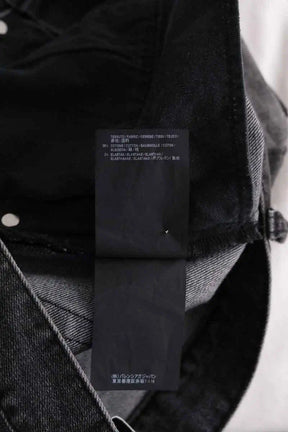 Jean slim Balenciaga Anthracite en Coton