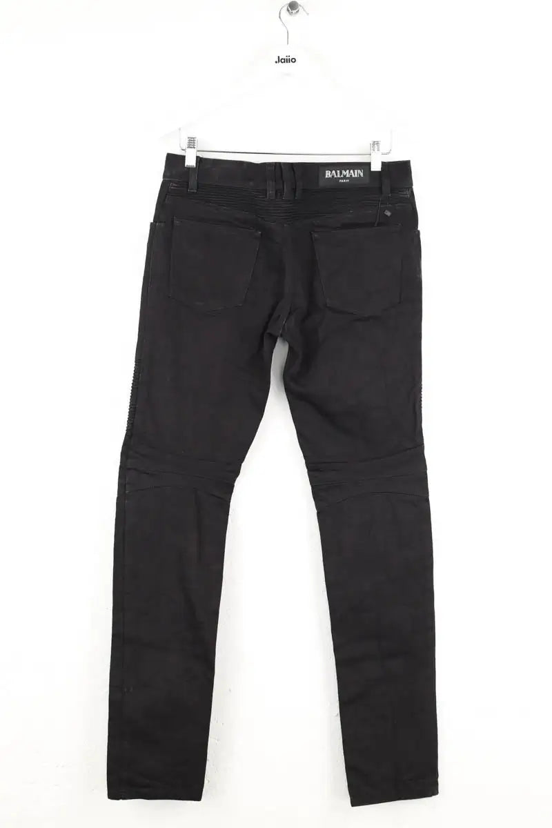 Jean slim Balmain Noir en Coton