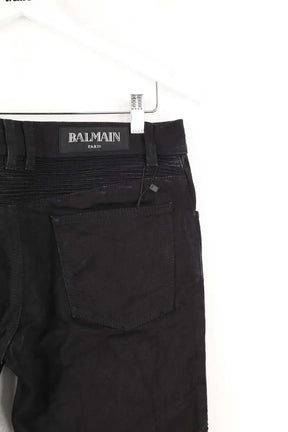 Jean slim Balmain Noir en Coton
