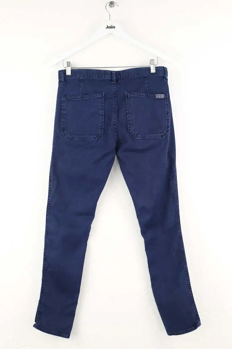 Jean slim Ba&Sh Bleu en Coton