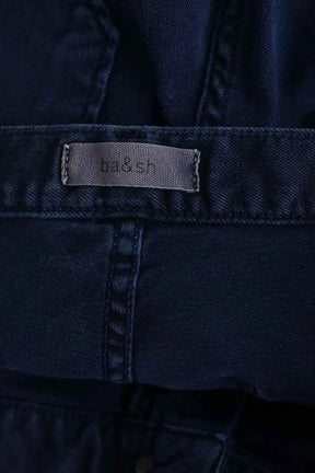 Jean slim Ba&Sh Bleu en Coton