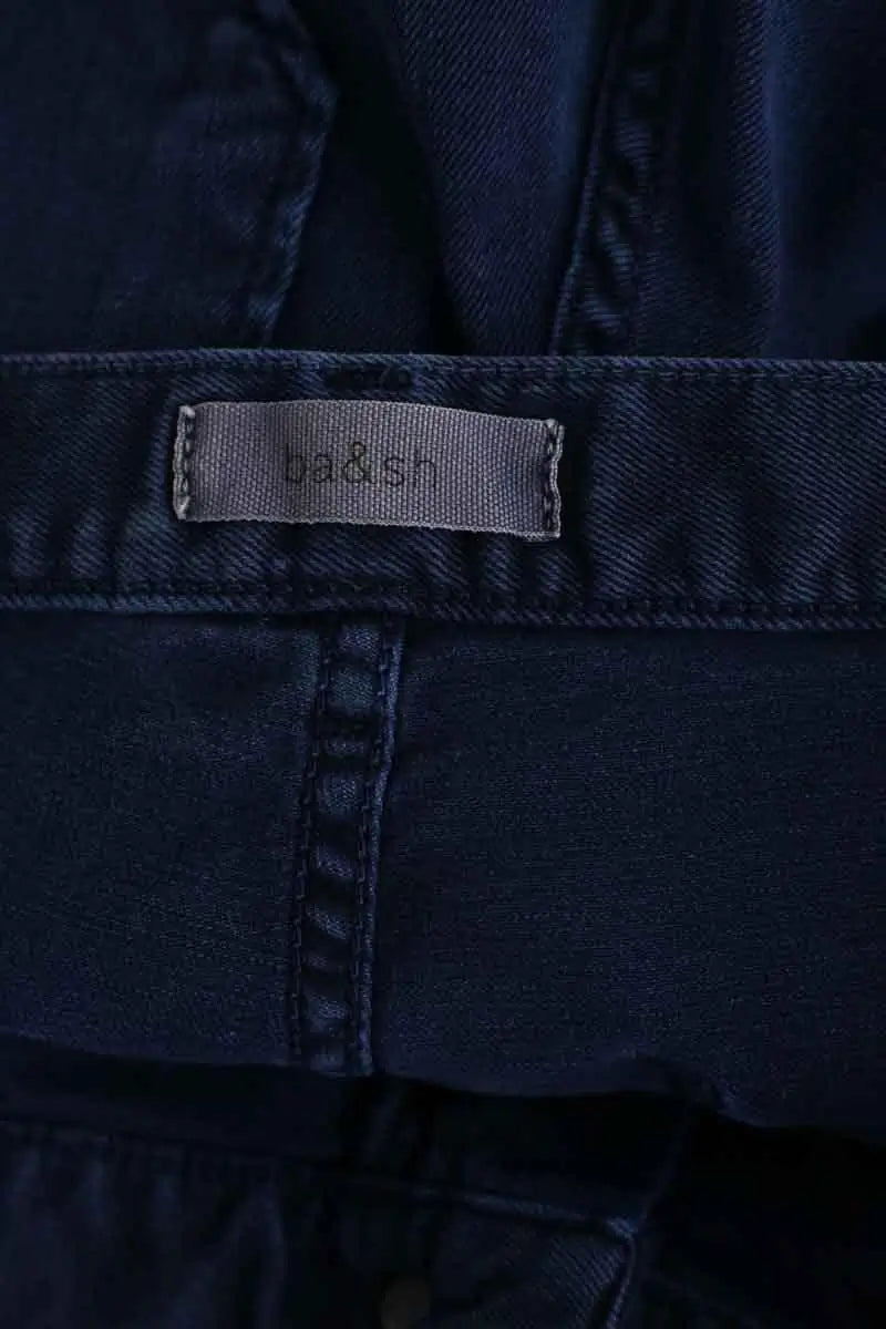 Jean slim Ba&Sh Bleu en Coton
