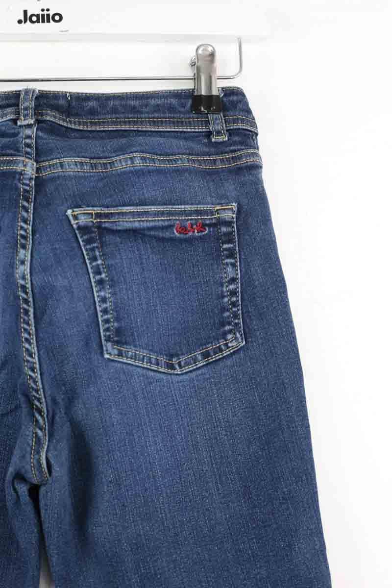 Jean slim Ba&Sh Bleu en Coton