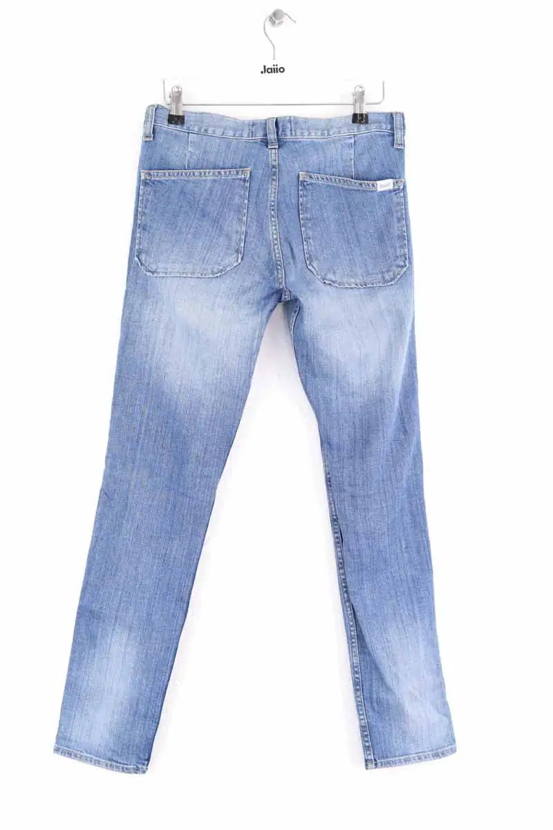 Jean slim Ba&Sh Bleu en Coton