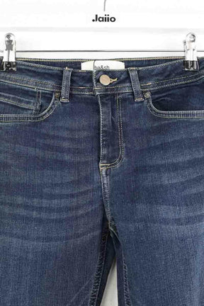 Jean slim Bash Bleu en Coton