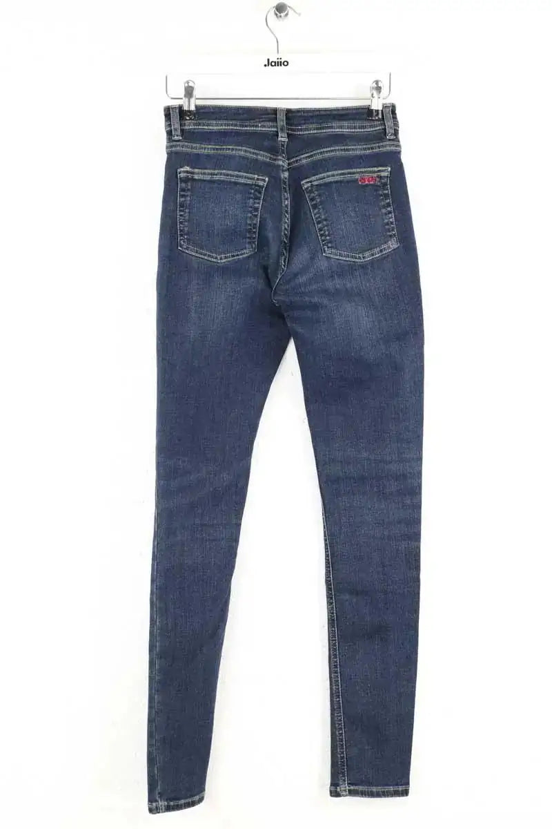 Jean slim Bash Bleu en Coton