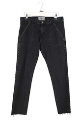 Jean slim Bash Noir en Coton, taille M - Seconde Main