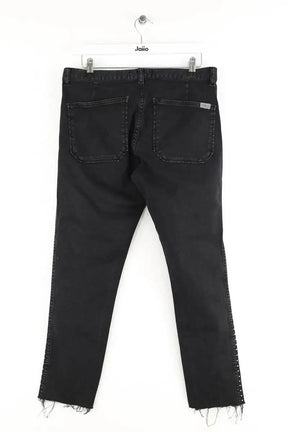 Jean slim Bash Noir en Coton