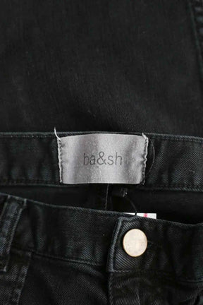 Jean slim Bash Noir en Coton