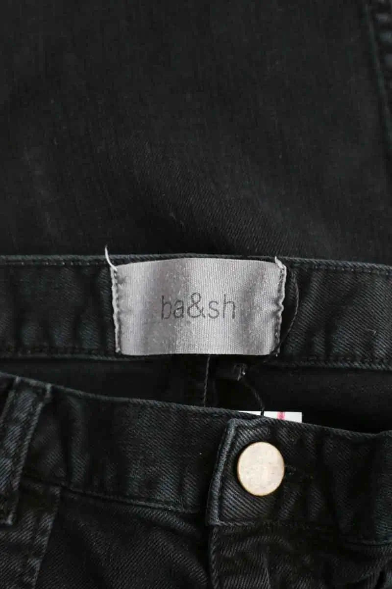 Jean slim Bash Noir en Coton