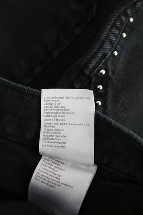 Jean slim Bash Noir en Coton