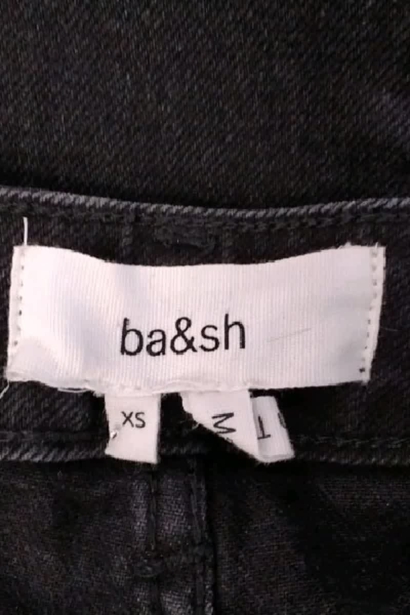 Jean slim Bash Noir en Coton