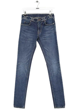 Jean slim Celine Bleu en Coton - élasthanne, taille S - Seconde Main