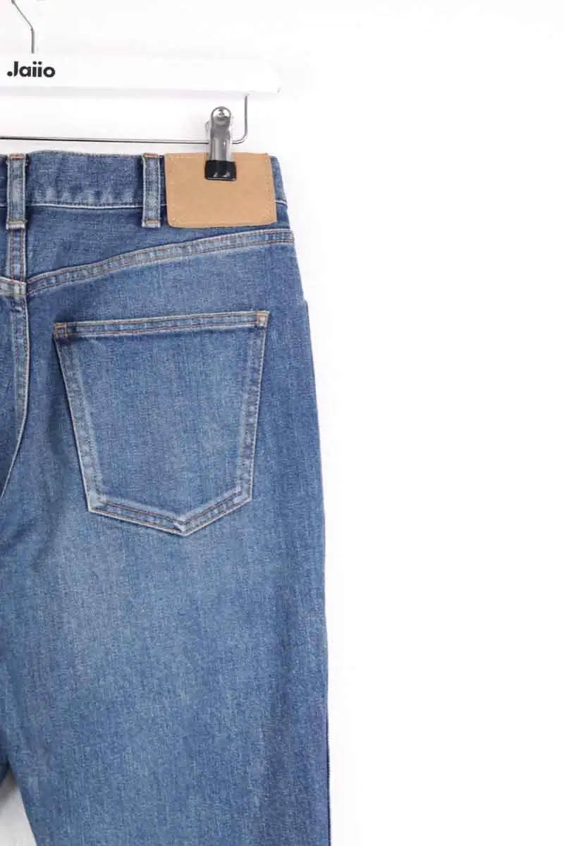 Jean slim Celine Bleu en Coton