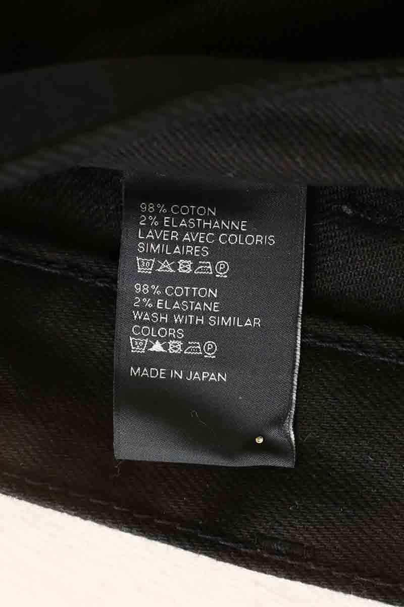 Jean slim Celine Noir en Coton