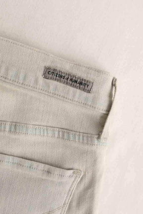 Jean slim Citizens of Humanity Avedon Gris en Coton