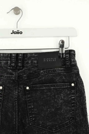 Jean slim Claudie Pierlot Anthracite en Coton