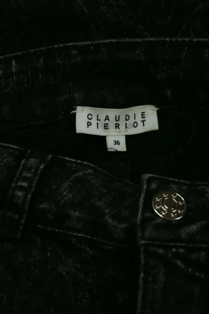 Jean slim Claudie Pierlot Anthracite en Coton