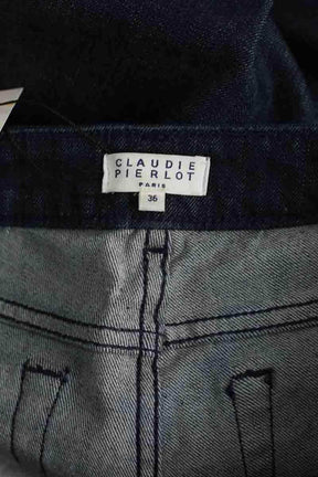 Jean slim Claudie Pierlot Bleu en Coton