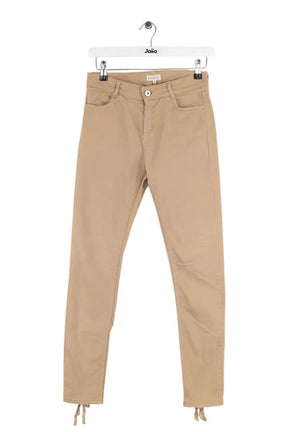 Jean slim Claudie Pierlot Camel en Coton, taille S - Seconde Main