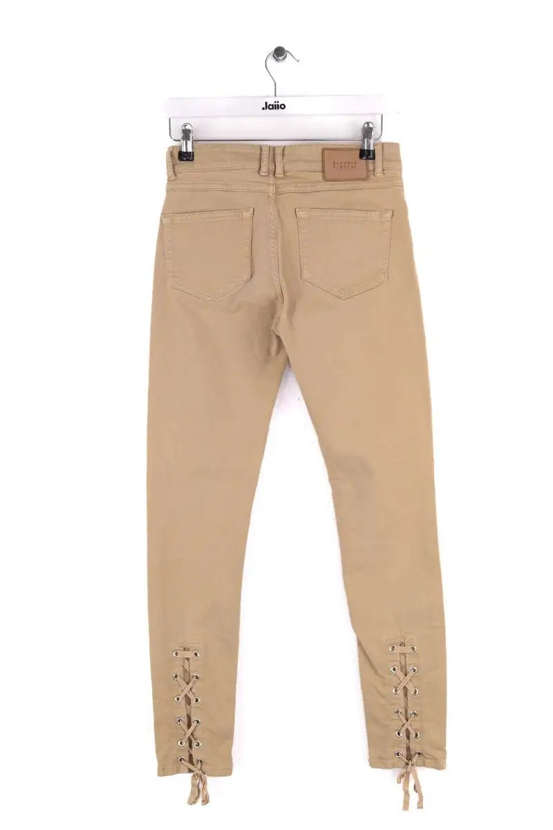 Jean slim Claudie Pierlot Camel en Coton