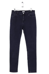 Jean slim Claudie Pierlot Marine en Coton, taille L - Seconde Main