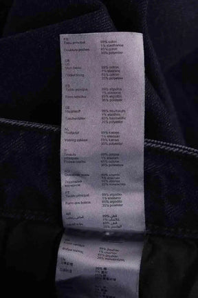 Jean slim Claudie Pierlot Marine en Coton
