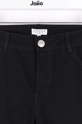 Jean slim Claudie Pierlot Noir en Coton