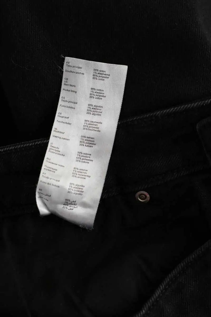 Jean slim Claudie Pierlot Noir en Coton