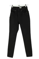 Jean slim Claudie Pierlot Noir en Coton, taille XS - Seconde Main