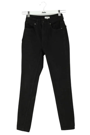 Jean slim Claudie Pierlot Noir en Coton, taille XS - Seconde Main