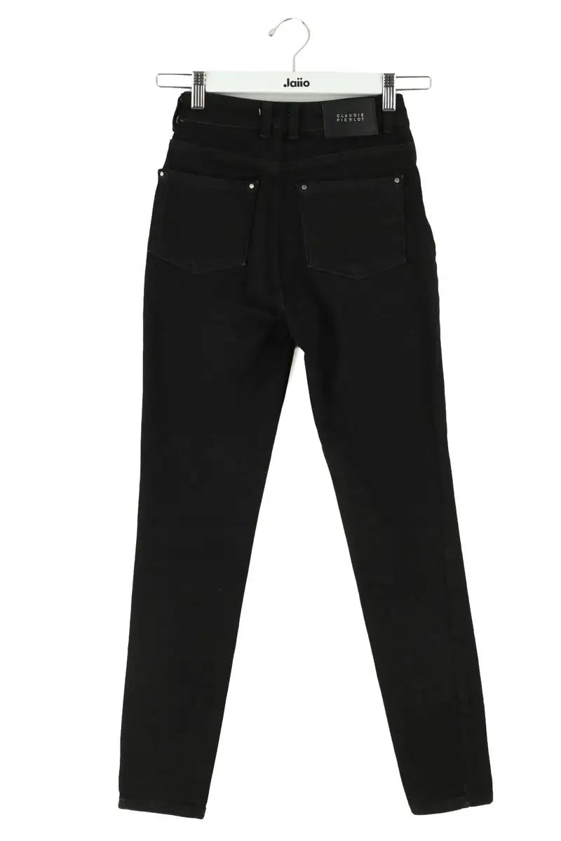 Jean slim Claudie Pierlot Noir en Coton