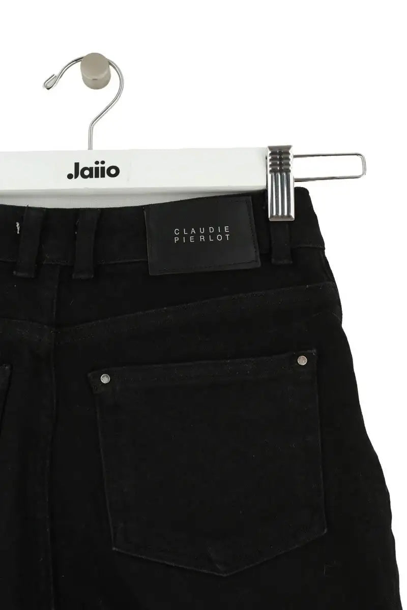 Jean slim Claudie Pierlot Noir en Coton