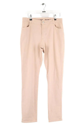 Jean slim Claudie Pierlot Rose en Coton - élasthanne, taille L - Seconde Main